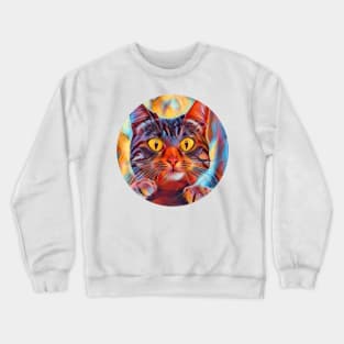 Delicate mycat, revolution for cats Crewneck Sweatshirt